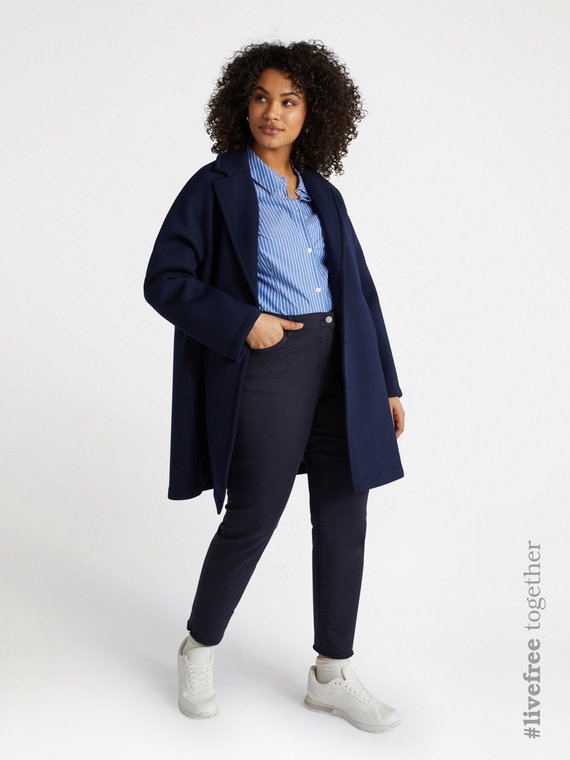 Skinny-Hose aus Baumwolle