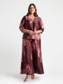 Palazzo-Hose mit nuanciertem Druck image number 0
