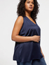 Top with front pleat image number 1