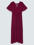 DREAM Kleid aus Georgette mit V-Ausschnitt image number 4