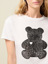 T-shirt in jersey con ricamo image number 2