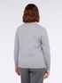 Sweater with glittery appliqués image number 1