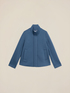 High-neck scuba coat image number 3