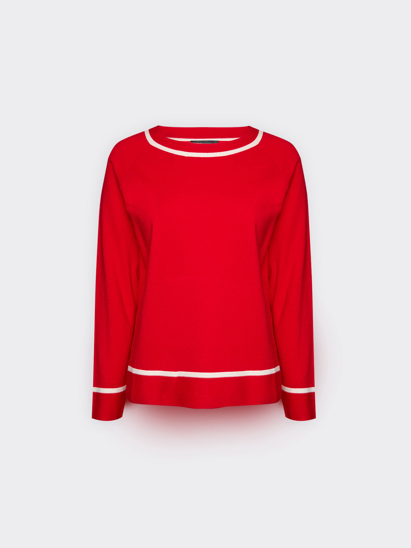 Maglia rigata misto viscosa image number 4