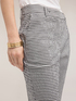 Vichy check capri pants image number 3