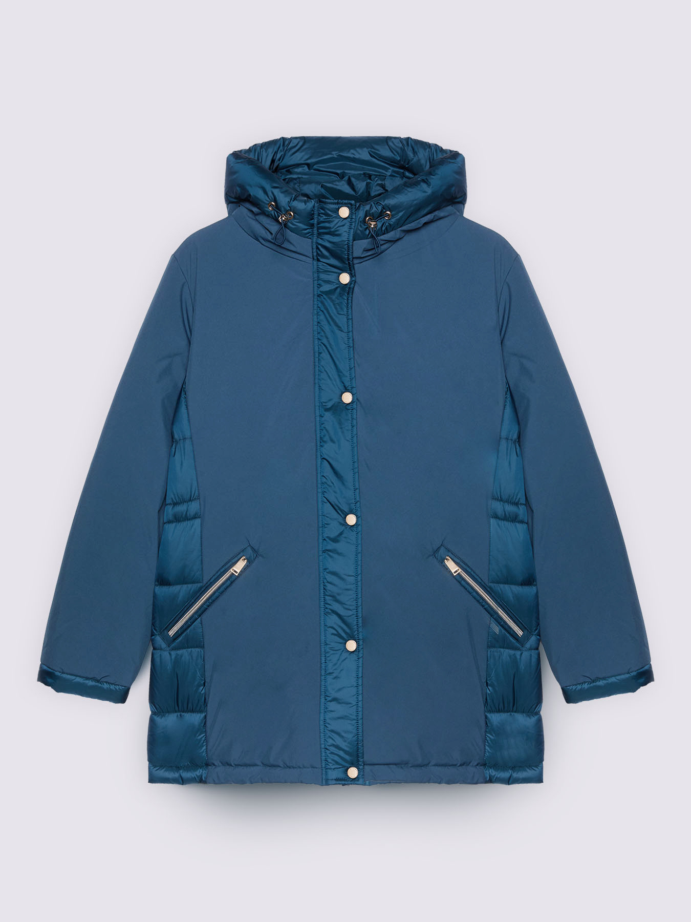 Doudoune hybride &agrave; capuche image number 4