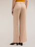 Pantaloni palazzo fantasia gessata image number 1