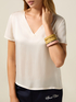 Blusa in raso di viscosa image number 2