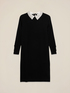 Kleid mit verziertem Kragen image number 3