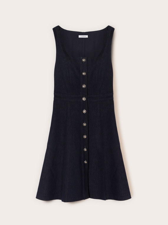 Rochie tip cămașă din denim