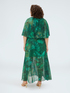 Langes Kleid Dream mit Tropical-Print image number 3