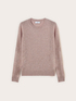 Cashmere sweater with ribbed sleeves image number 4