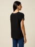 Blusa scollo a V in viscosa image number 1