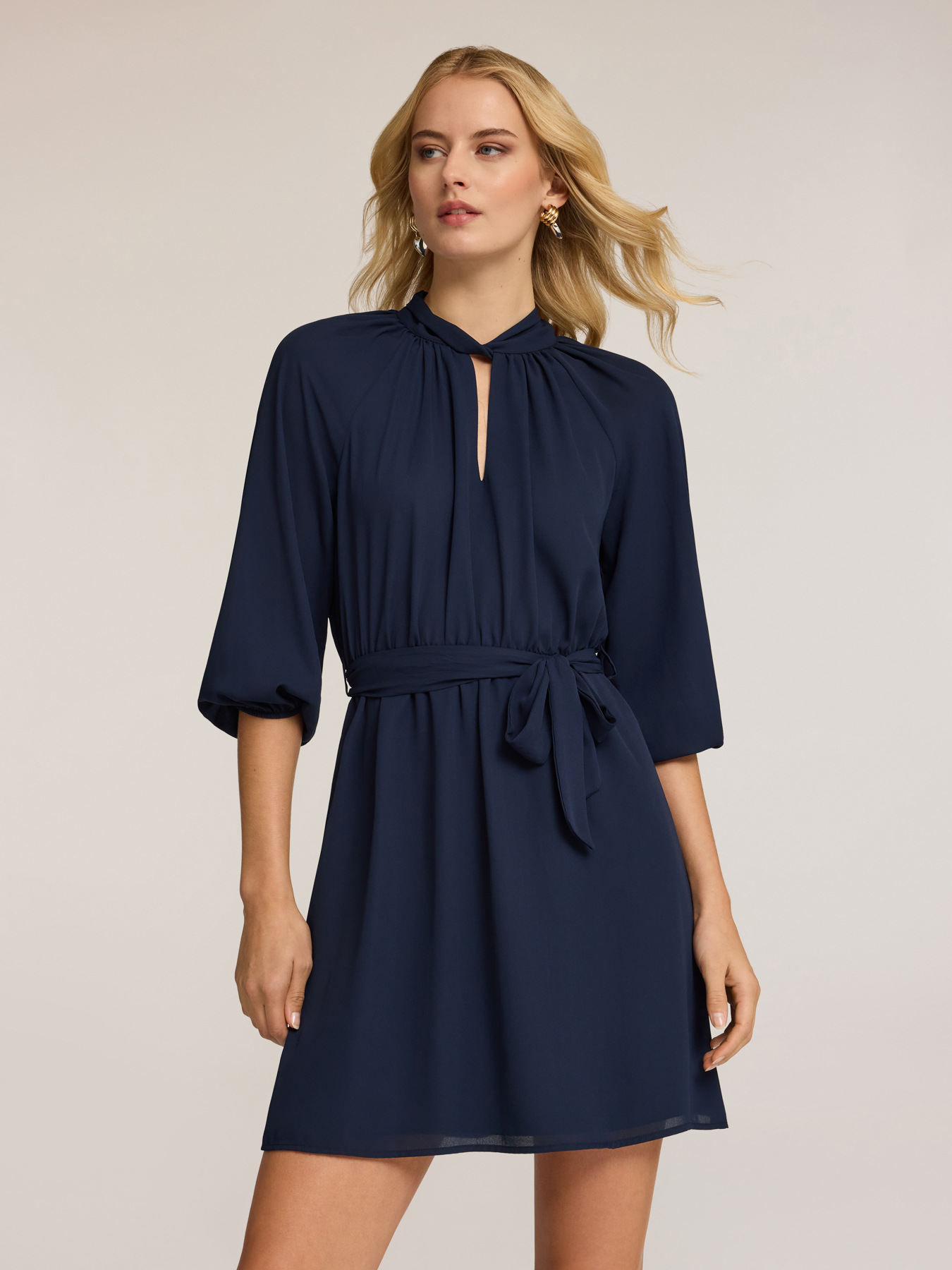 Robe fluide drapée image number 0