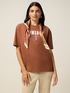 T-shirt con stampa e foulard image number 0