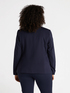 Blazer mit seitlichem Verschluss und Perlen an den Taschen image number 1