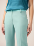 Trousers with satin detail image number 2