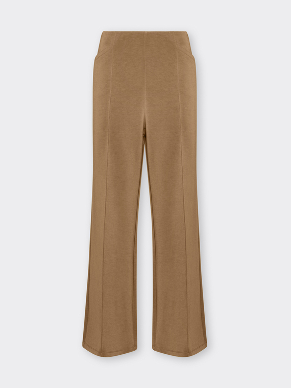 Pantalon palazzo en scuba