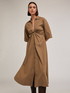Hemdblusenkleid mit Knoten image number 2