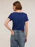 T-shirt con scollatura ricamata image number 1