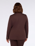 Blazer in punto Milano con zip decorative image number 1