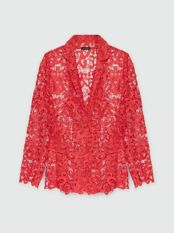 Spitzenblazer