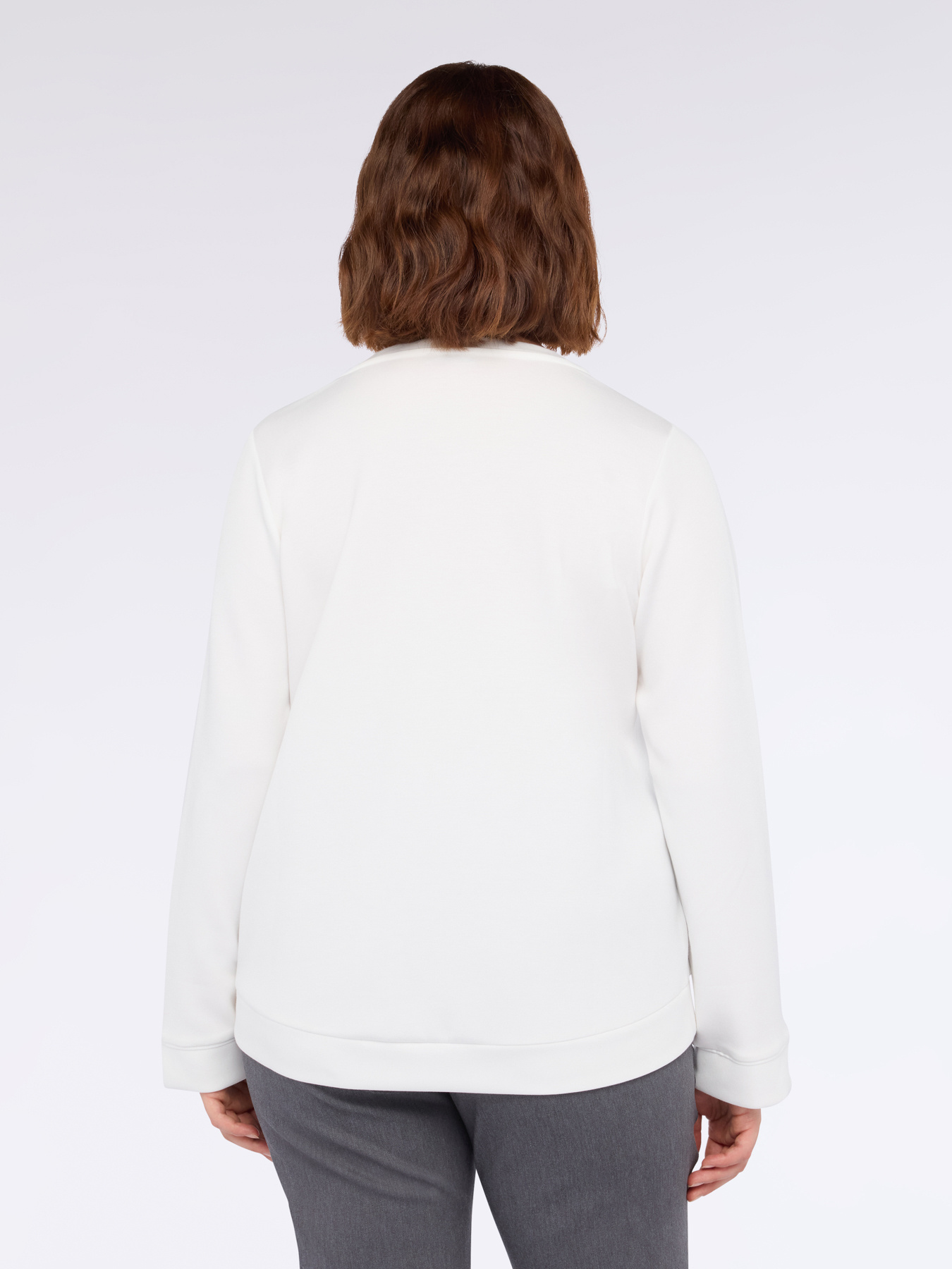 Sweatshirt mit Knoten und leuchtenden Applikationen image number 1