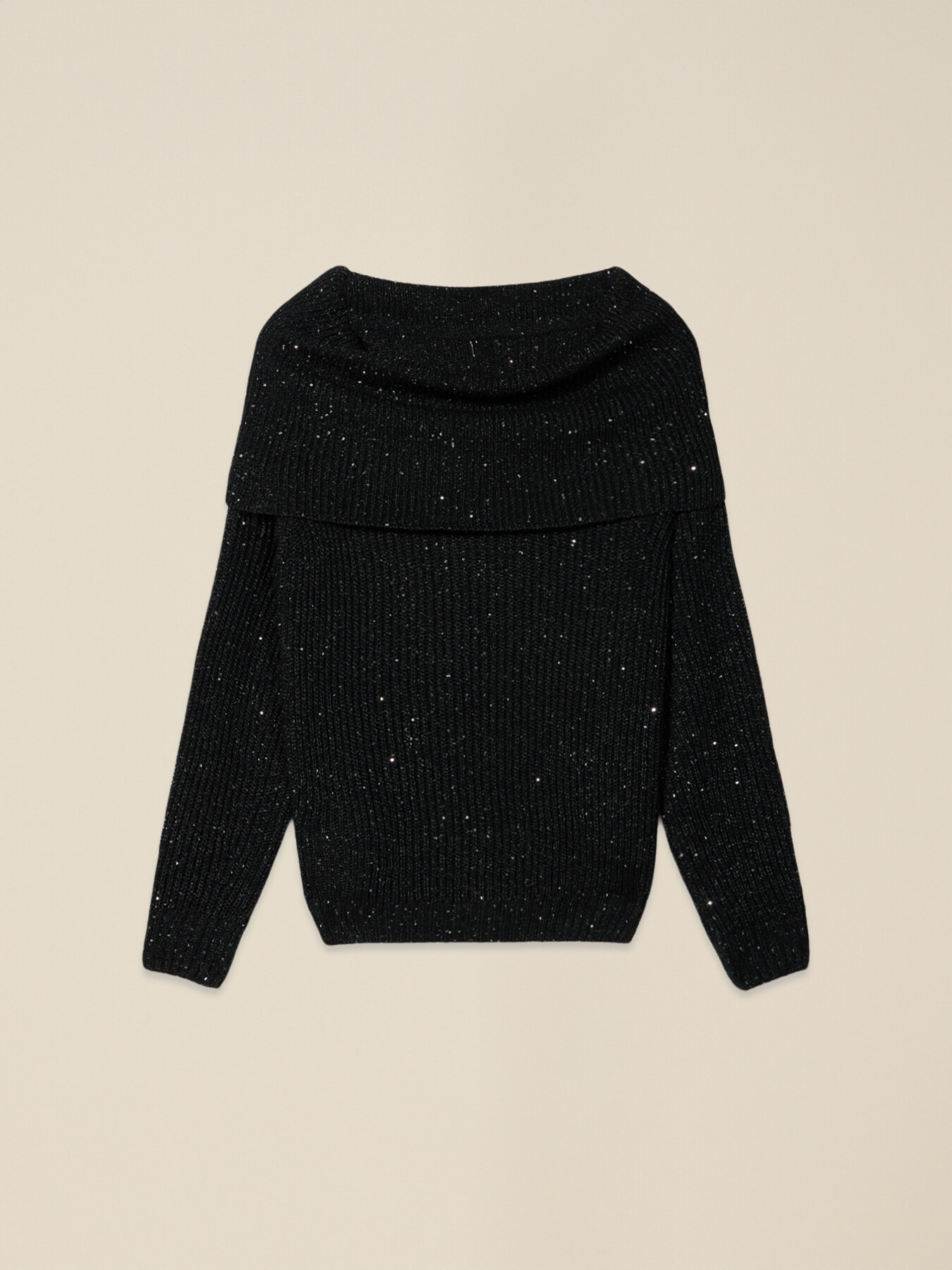 Maille épaules dénudées avec paillettes image number 3