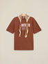 T-shirt with scarf image number 3