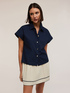 Chemise kimono en coton image number 2