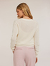 Cardigan ad incrocio in cotone image number 1