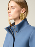 High-neck scuba coat image number 2