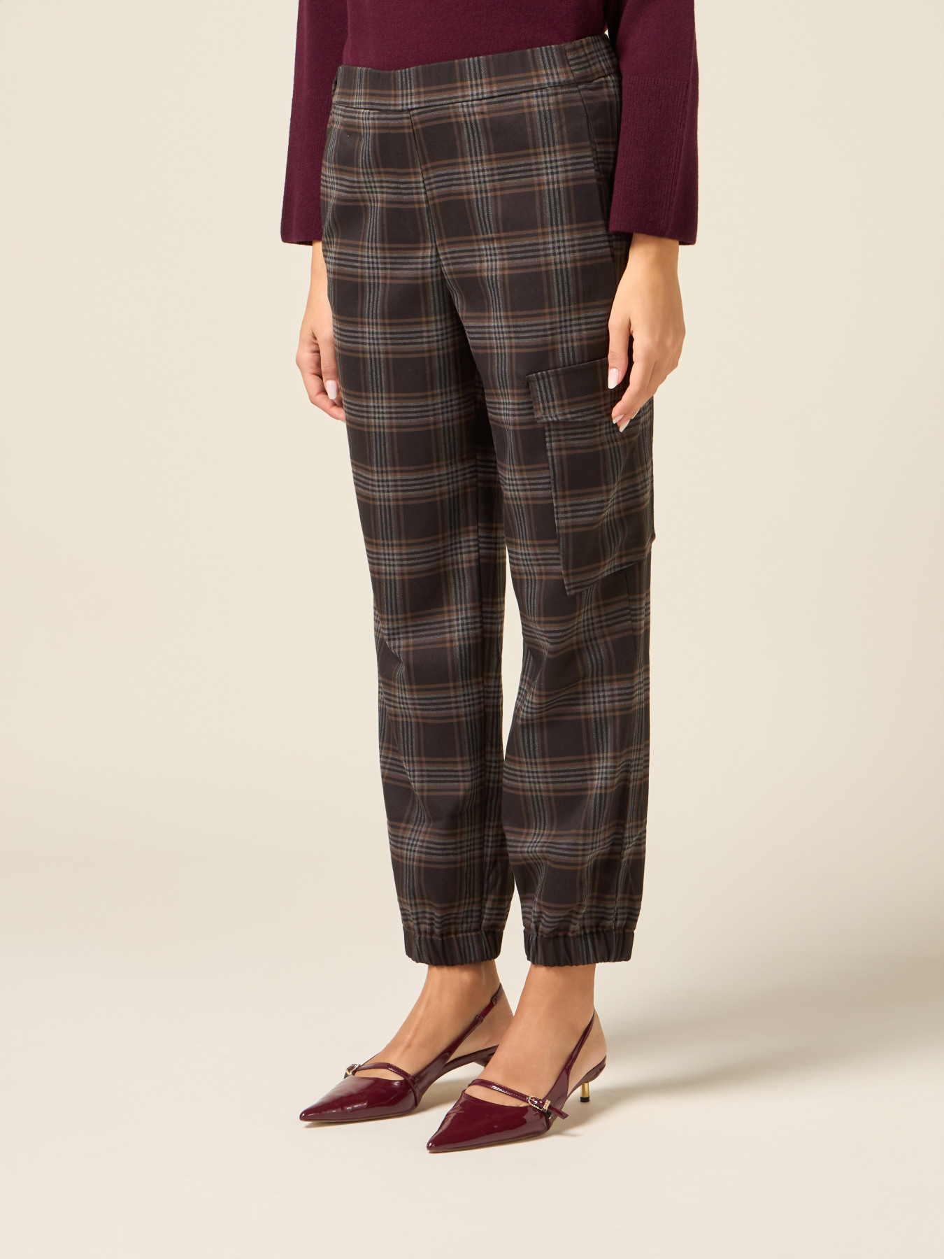 Pantaloni cargo check image number 3