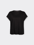 T-shirt avec insert en dentelle sur les épaules image number 4
