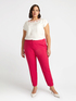 Blouse with ombré-effect embroidered neckline image number 3