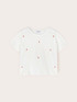 Tricou din jersey cu broderii image number 4