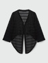 Striped shrug image number 4
