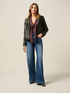 Biker jacket with zip image number 3