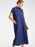 Robe mi-longue en popeline image number 2