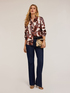 Camicia in viscosa fantasia foulard image number 0
