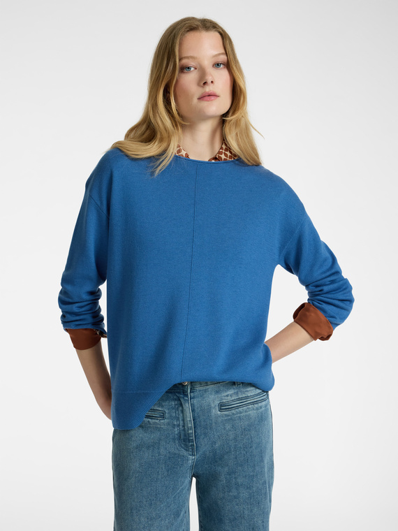 Boat neck top