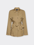 Tencel safari jacket with belt image number 4