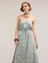 Robe d'été en satin imprimé image number 3