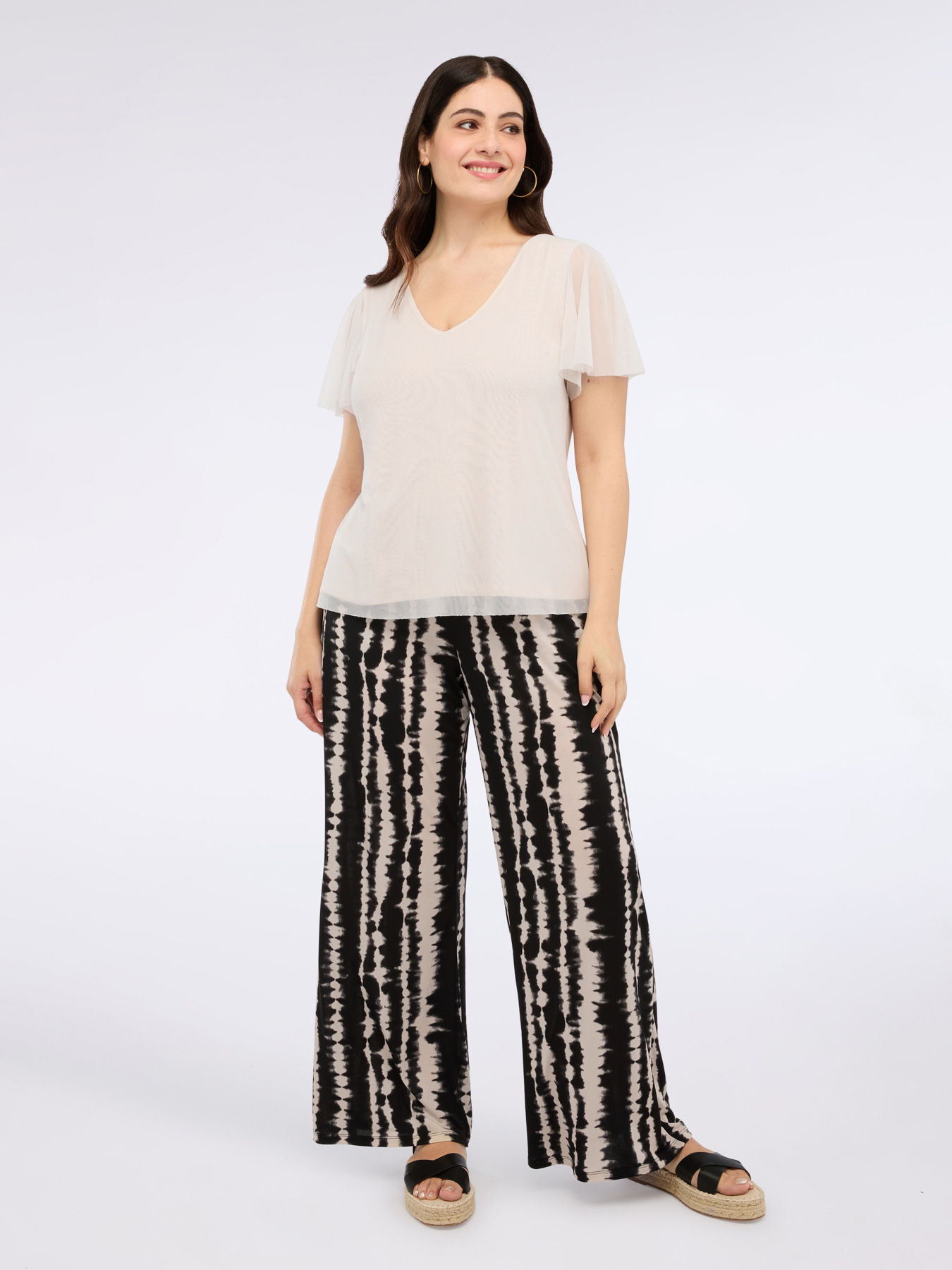 T-shirt en tulle image number 2