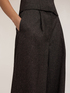 Pantalon palazzo en fil teint image number 2