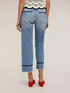 Light blue cropped jeans image number 1