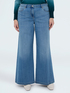 Jeans Wide Leg lavaggio light blue image number 3