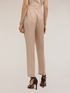 Pantaloni regular in lino viscosa image number 1