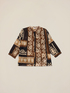 Patterned muslin boxy blouse image number 4