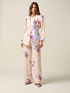 Patterned palazzo pants image number 0